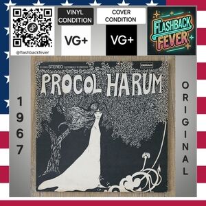 Procol Harum•Deram (#DES 16008)•US Stereo Debut, Terre Haute Pressing